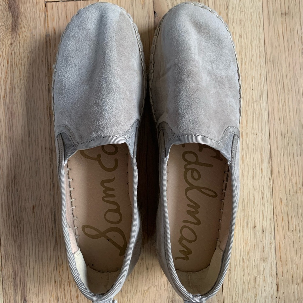 SAM EDELMAN Leather Carrin Man Made Canvas Shoes - Picture 3 of 7